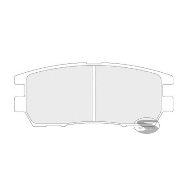 Гальмівні колодки CL Brakes RC 6 4052RC6 фото