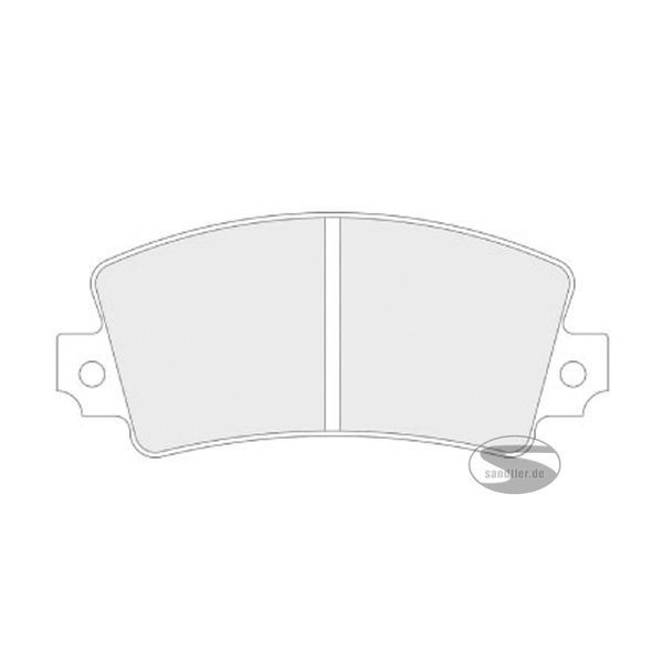 Гальмівні колодки CL Brakes RC 6 4062T15RC6 фото