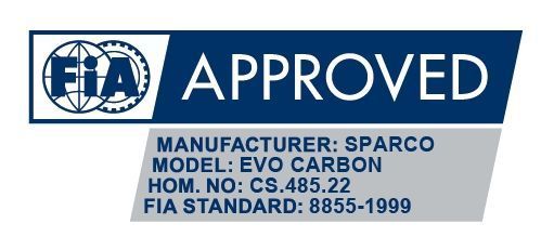 Гоночне сидіння Sparco EVO QRT (вуглецева оболонка) 2239CA фото
