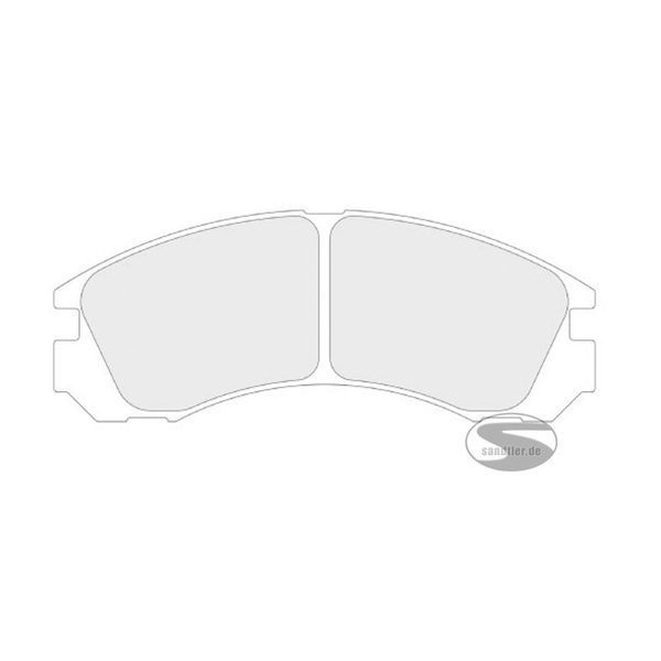 Гальмівні колодки CL Brakes RC 6 4072RC6 фото