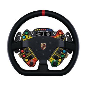 Ігрове кермо Fanatec Podium Steering Wheel Porsche 911 GT3 R (Leather) SW_P_P911_GT3R_L фото