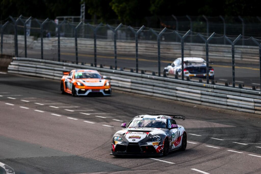 Toyota GR Supra GT4 Evo 2 у гонці ADAC GT4 Germany на Norisring