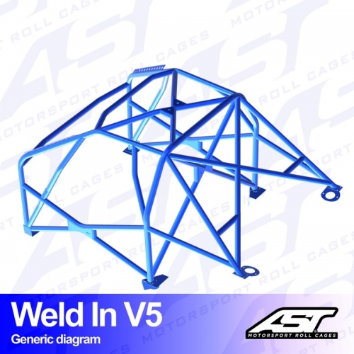 Каркас безопасности AUDI TT (8N) 3-doors Hatchback FWD WELD IN V5