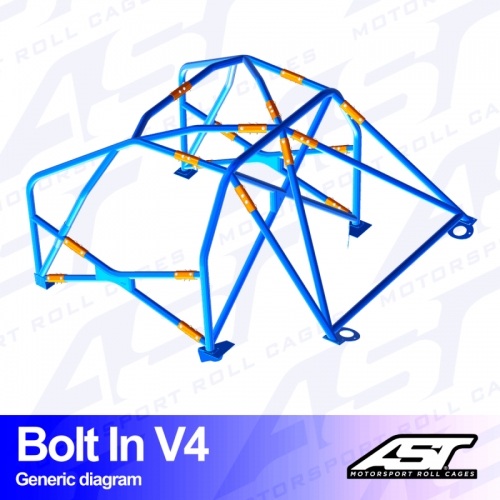 Каркас безпеки BMW (E37) Z3 2-doors Roadster BOLT IN V4