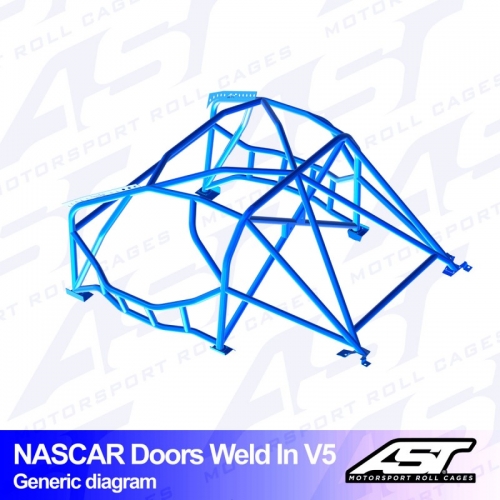 Каркас безопасности SUBARU BRZ (ZC6) 2-doors Coupe WELD IN V5 NASCAR-door