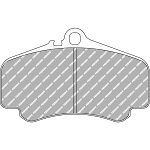 Гальмівні колодки Ferodo DS Performance, передня вісь FDS1438