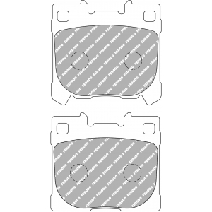 Тормозные колодки Ferodo DSUNO, задняя ось FCP5262Z