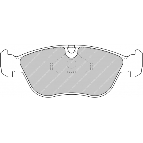 Гальмівні колодки Ferodo DS Performance, передня вісь FDS1285