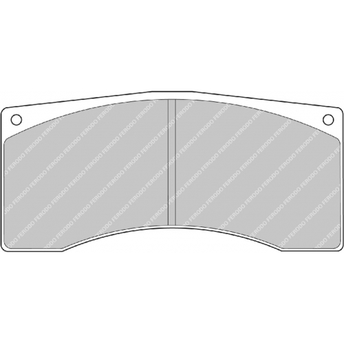 Тормозные колодки Ferodo DS 1.11, задняя ось FRP302W