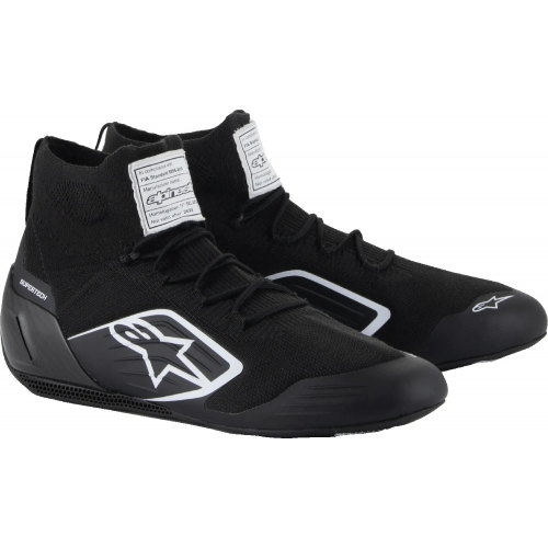 Черевики для автоспорту Alpinestars Supertech, чорний