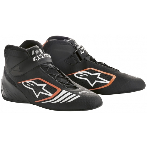 Ботинки для картинга Alpinestars Tech 1KX, чёрный/оранжевый