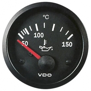 Индикатор температуры масла VDO Cockpit Vision (50°C - 150°C, Ø 52 мм)