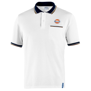 Поло Sparco Pocket GULF, білий