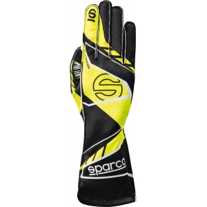 Рукавички Sparco K-Arrow+, чорний/жовтий