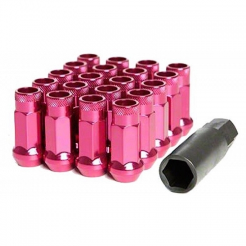 Колісні гайки Muteki SR48 відкриті, рожевий