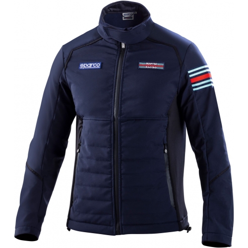 Куртка Sparco Softshell Martini Racing, темно-синій