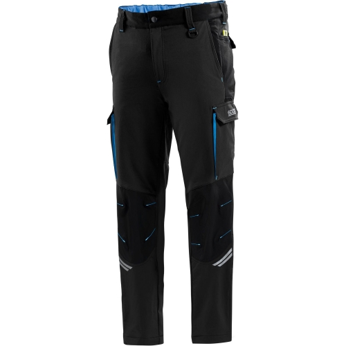 Брюки Sparco Tech, чёрный/синий