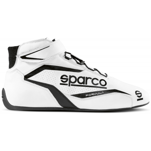 Ботинки для автоспорта Sparco Formula, белый/чёрный