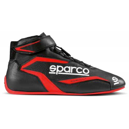 Черевики для автоспорту Sparco Formula, чорний/червоний