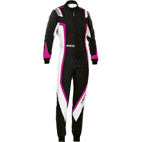 Комбинезон для картинга Sparco Kerb LADY, чёрный/розовый