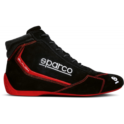 Ботинки для автоспорта Sparco Slalom, чёрный/красный