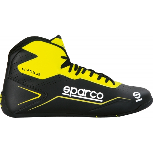 Ботинки для картинга Sparco K-POLE, чёрный/жёлтый