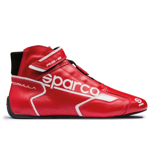 Ботинки для автоспорта Sparco Formula RB-8.1, красный/белый