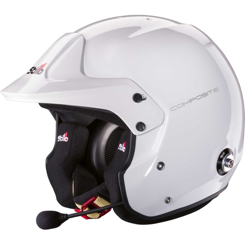 Шлем открытый Stilo Venti Trophy Plus Composite, белый