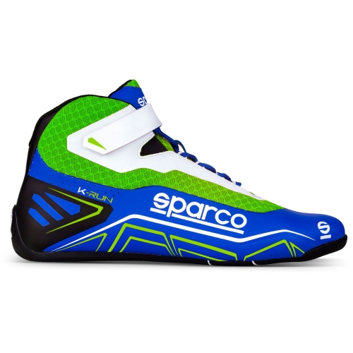 Ботинки для картинга Sparco K-RUN, синий/зелёный