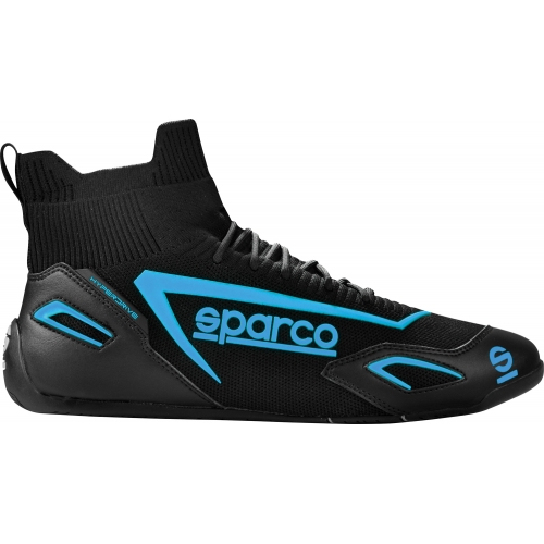 Ботинки для симрейсинга Sparco Hyperdrive, чёрный/синий