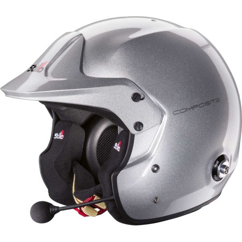 Шлем открытый Stilo Venti Trophy Plus Composite, серебристый