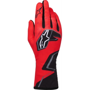 Перчатки для картинга Alpinestars Tech 1K Race v2 Graphic 1, красный/чёрный