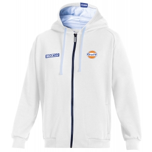 Толстовка на блискавці Sparco GULF, білий