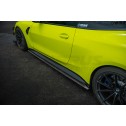 Комплект бокових спліттерів з вуглецевого політкання для BMW M4 G82 Комплект бокових спліттерів з вуглецевого політкання для BMW M4 G82
