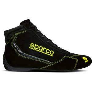Черевики для автоспорту Sparco Slalom, чорний/жовтий