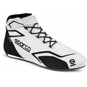 Ботинки для автоспорта Sparco SKID, белый/чёрный