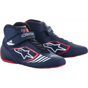 Ботинки для картинга Alpinestars Tech 1KX, тёмно-синий/красный