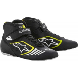 Ботинки для картинга Alpinestars Tech 1KX, чёрный/жёлтый