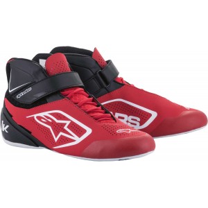 Ботинки для картинга Alpinestars Tech 1K v2, красный/чёрный