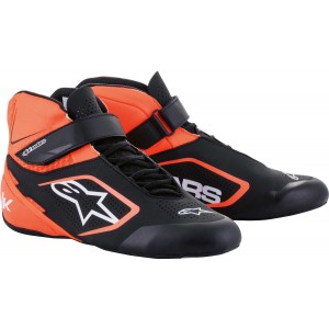 Ботинки для картинга Alpinestars Tech 1K v2, чёрный/оранжевый/белый