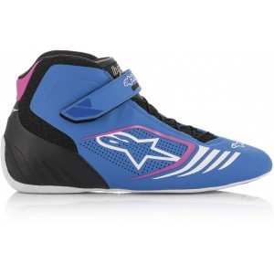 Ботинки для картинга Alpinestars Tech 1KX, синий/чёрный/розовый