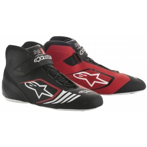Ботинки для картинга Alpinestars Tech 1KX, чёрный/красный