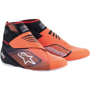 Ботинки для картинга Alpinestars Tech 1KZ v2, чёрный/оранжевый