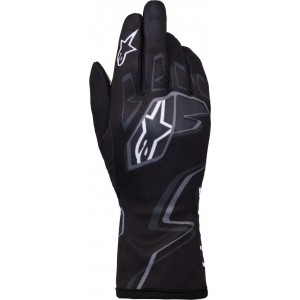 Перчатки для картинга Alpinestars Tech 1K Race v2 Graphic 1, чёрный/серый