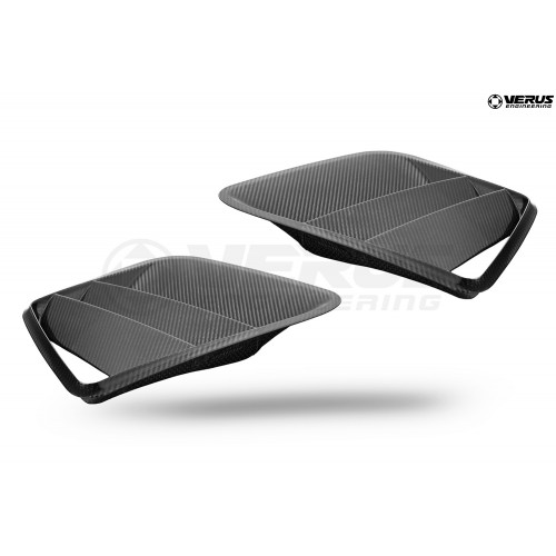 Комплект вентиляционных решеток капота из углерода для BMW M3/M4 G80/G82 Комплект вентиляционных решеток капота из углерода для BMW M3/M4 G80/G82