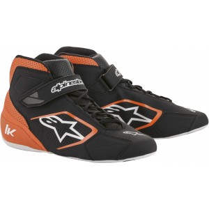 Ботинки для картинга Alpinestars Tech 1K, чёрный/оранжевый