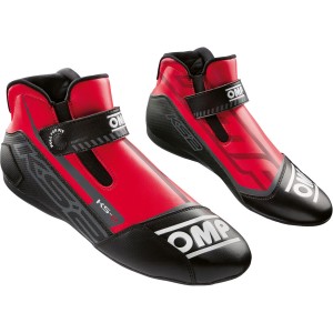 Ботинки для картинга OMP KS-2, красный/чёрный