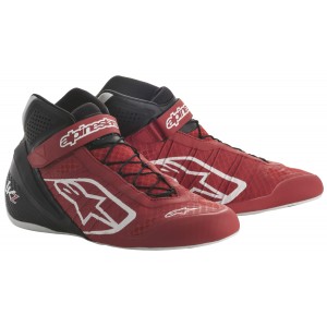 Ботинки для картинга Alpinestars Tech 1KZ, красный/чёрный
