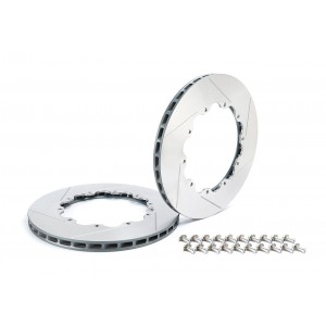 Комплект задніх змінних двосекційних роторів Paragon 370x24 мм для BMW M2 (F87) / M3 (F80) / M4 (F82/F83)