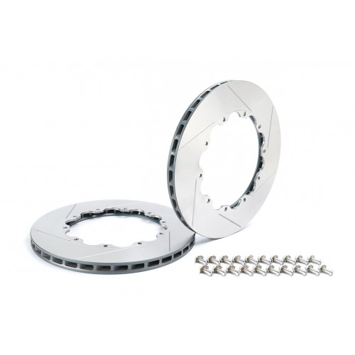 Комплект задніх змінних двосекційних роторів Paragon 370x24 мм для BMW M2 (F87) / M3 (F80) / M4 (F82/F83)